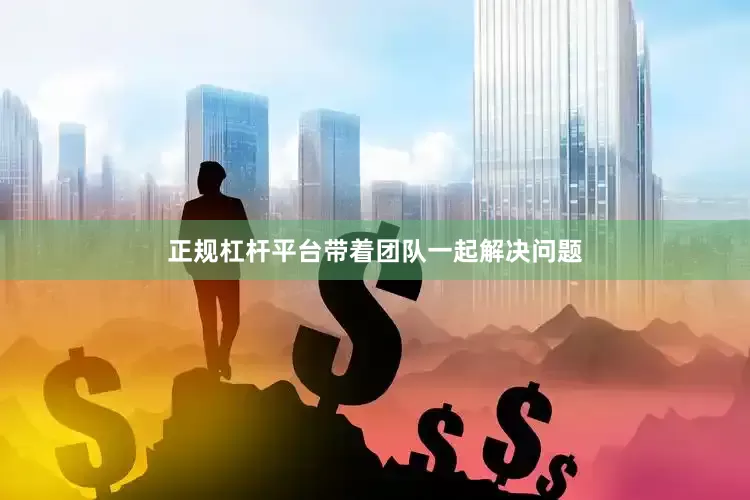 正规杠杆平台带着团队一起解决问题